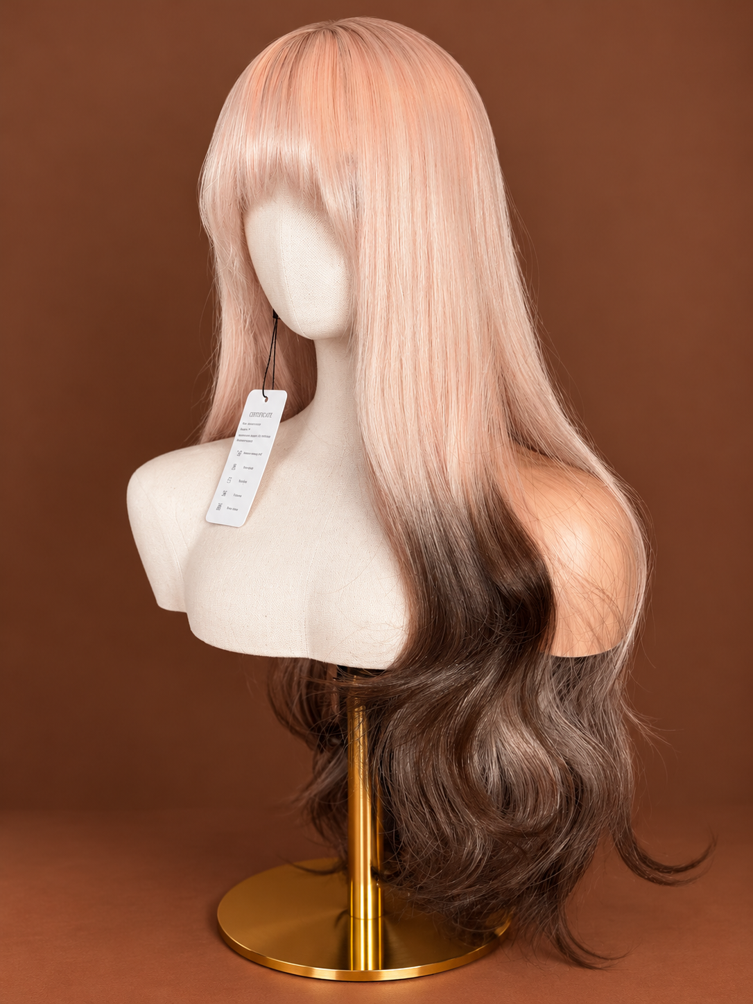 Synthetic fiber wigs