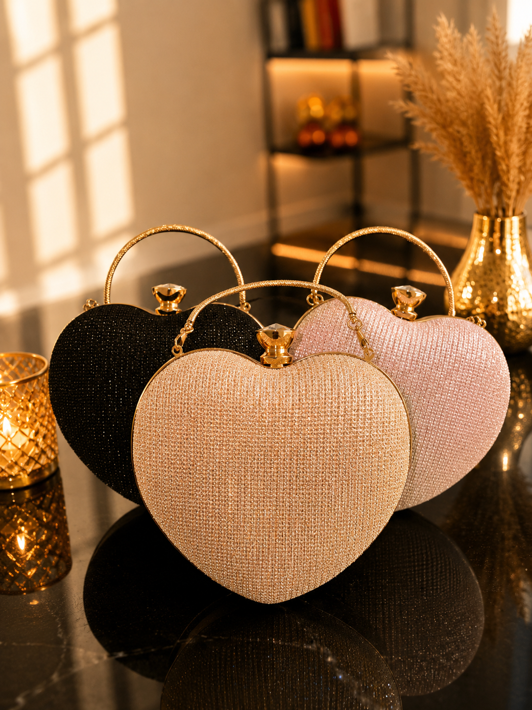 Sac à main rose
