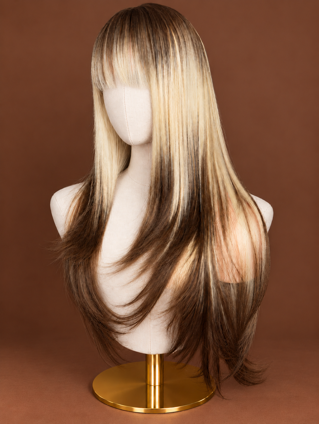 Synthetic hairs wigs