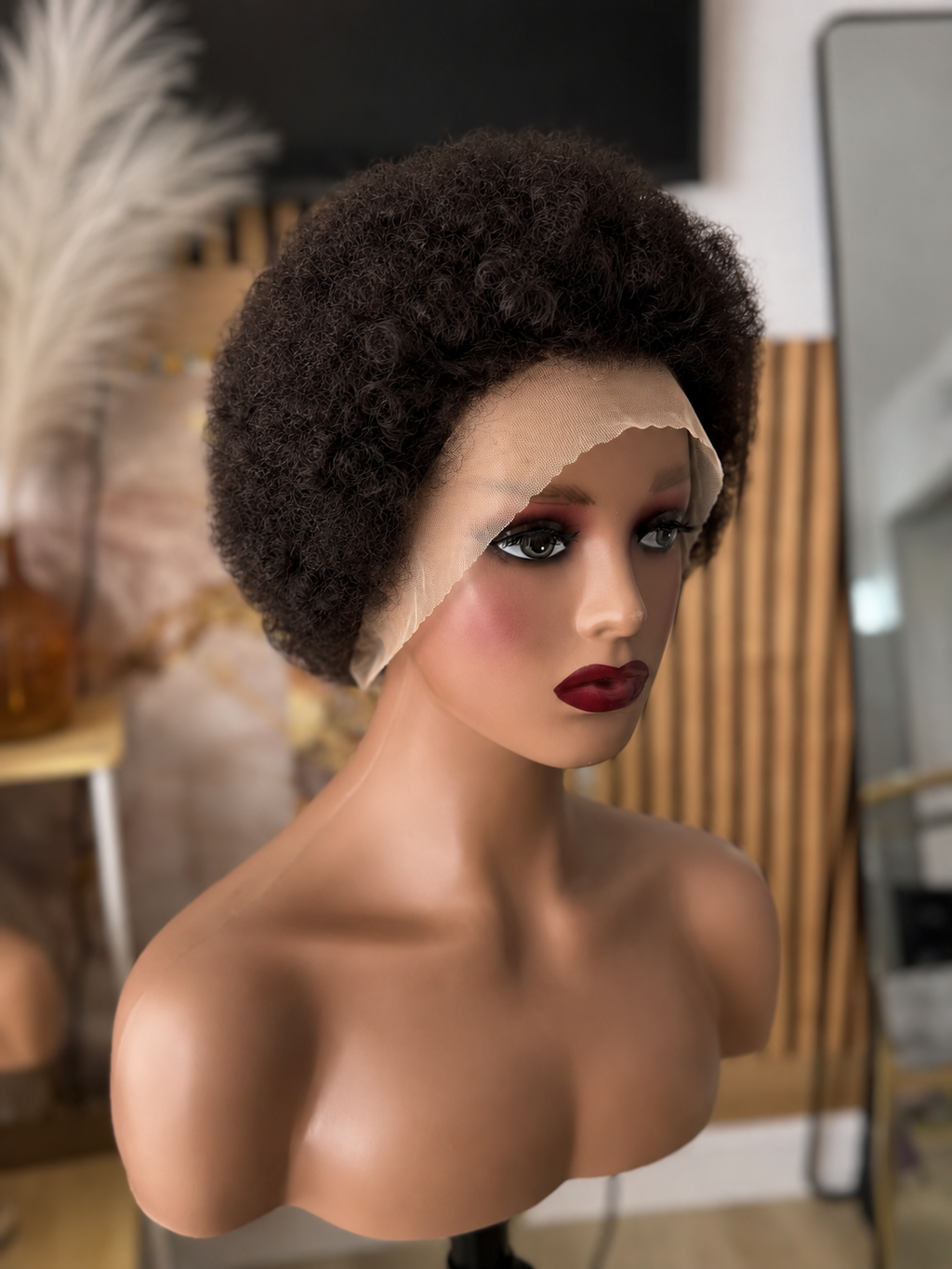 Perruque Afro kinky court