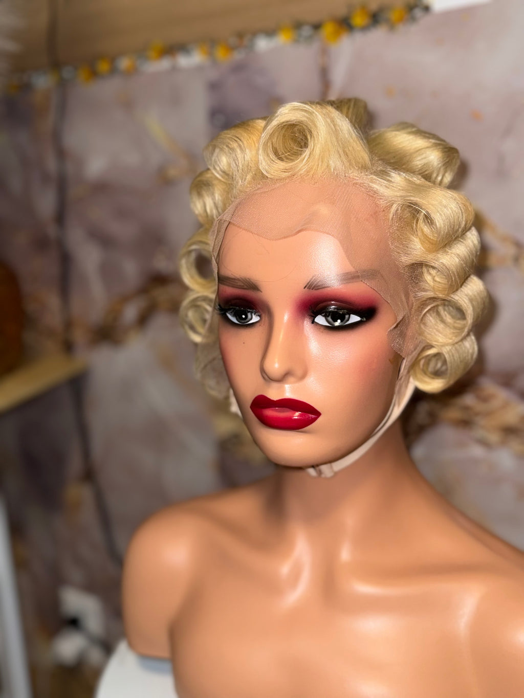 Perruque Finger wave |100%Naturelle