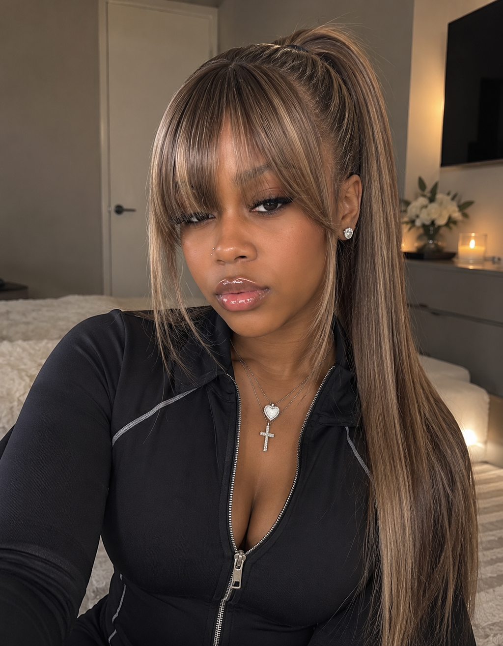 Synthetic wigs