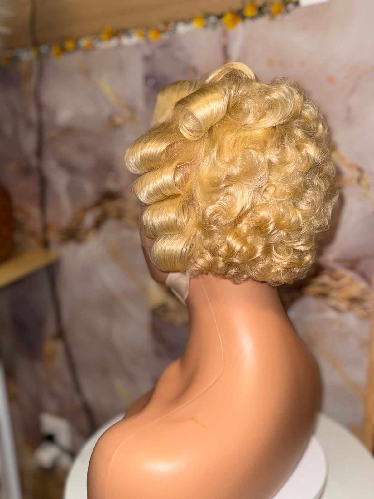 Perruque Finger wave |100%Naturelle