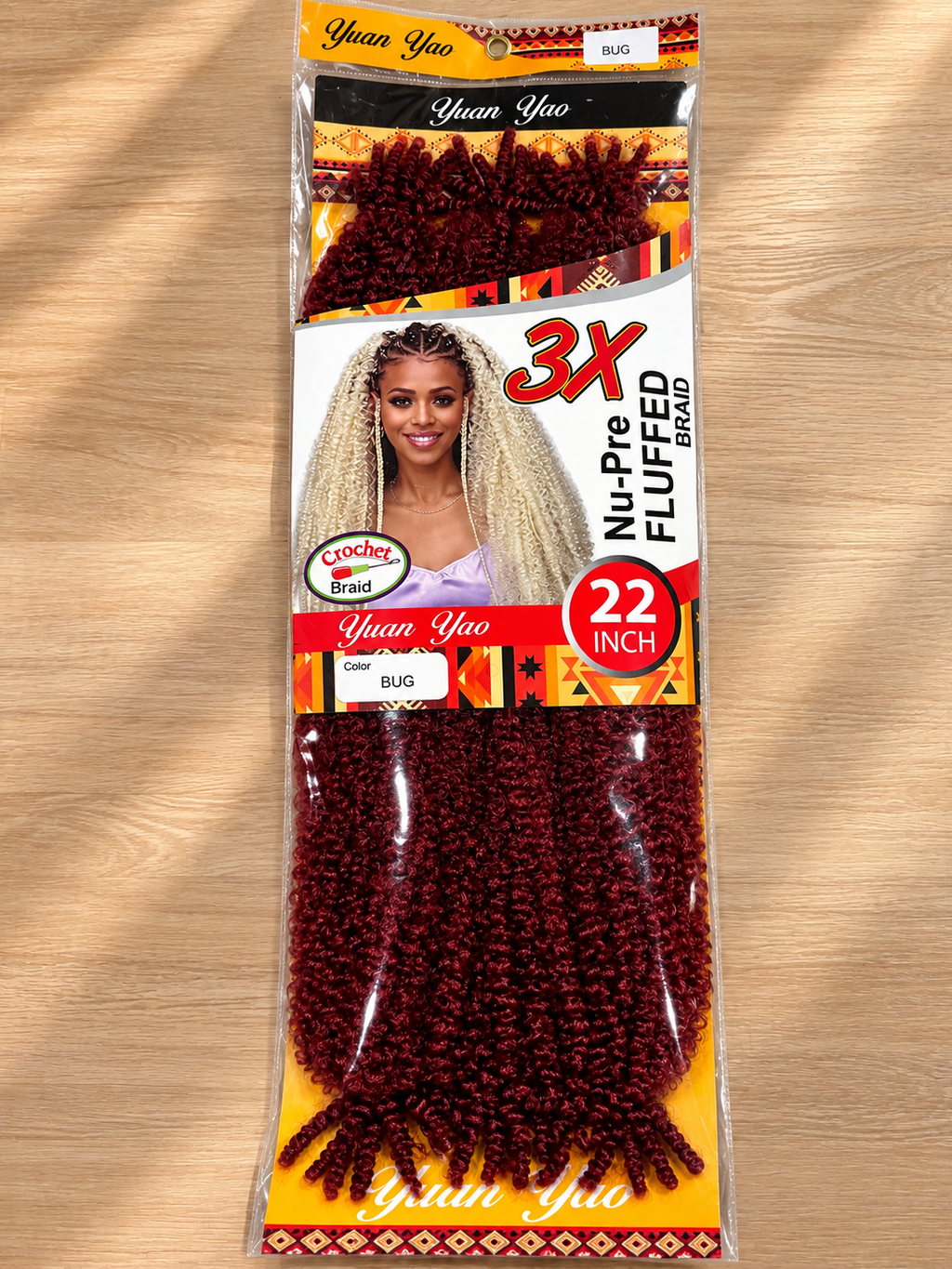 Afro Kinky -crochet braid