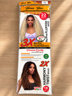 Afro Kinky -crochet braid