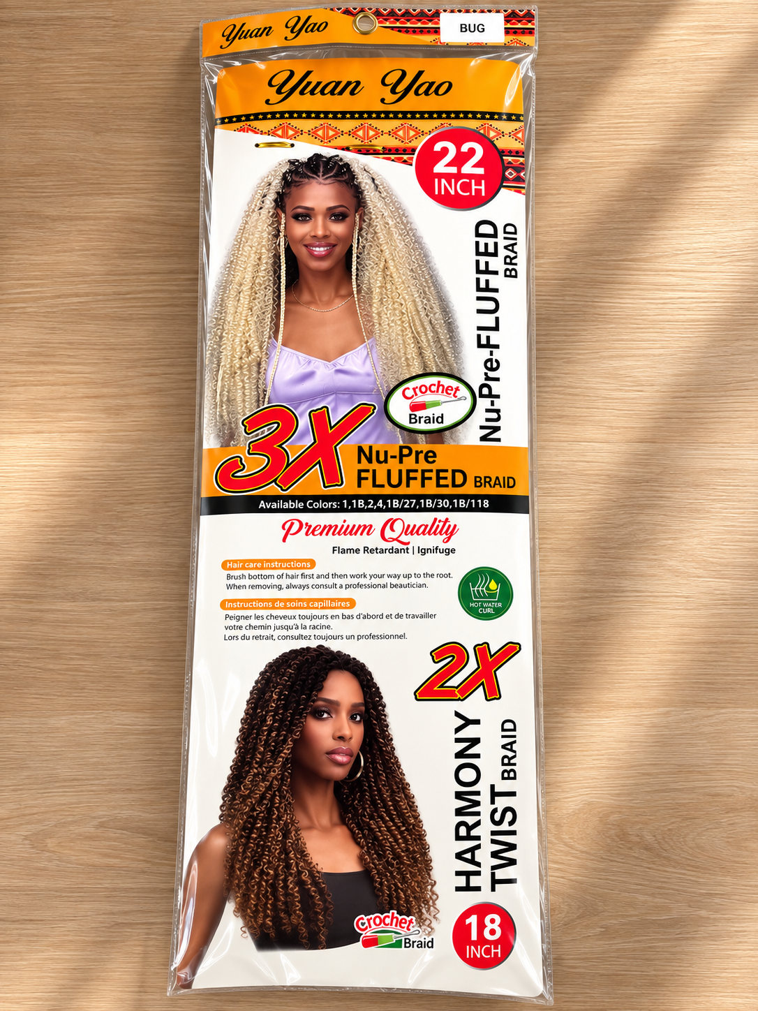 Afro Kinky -crochet braid