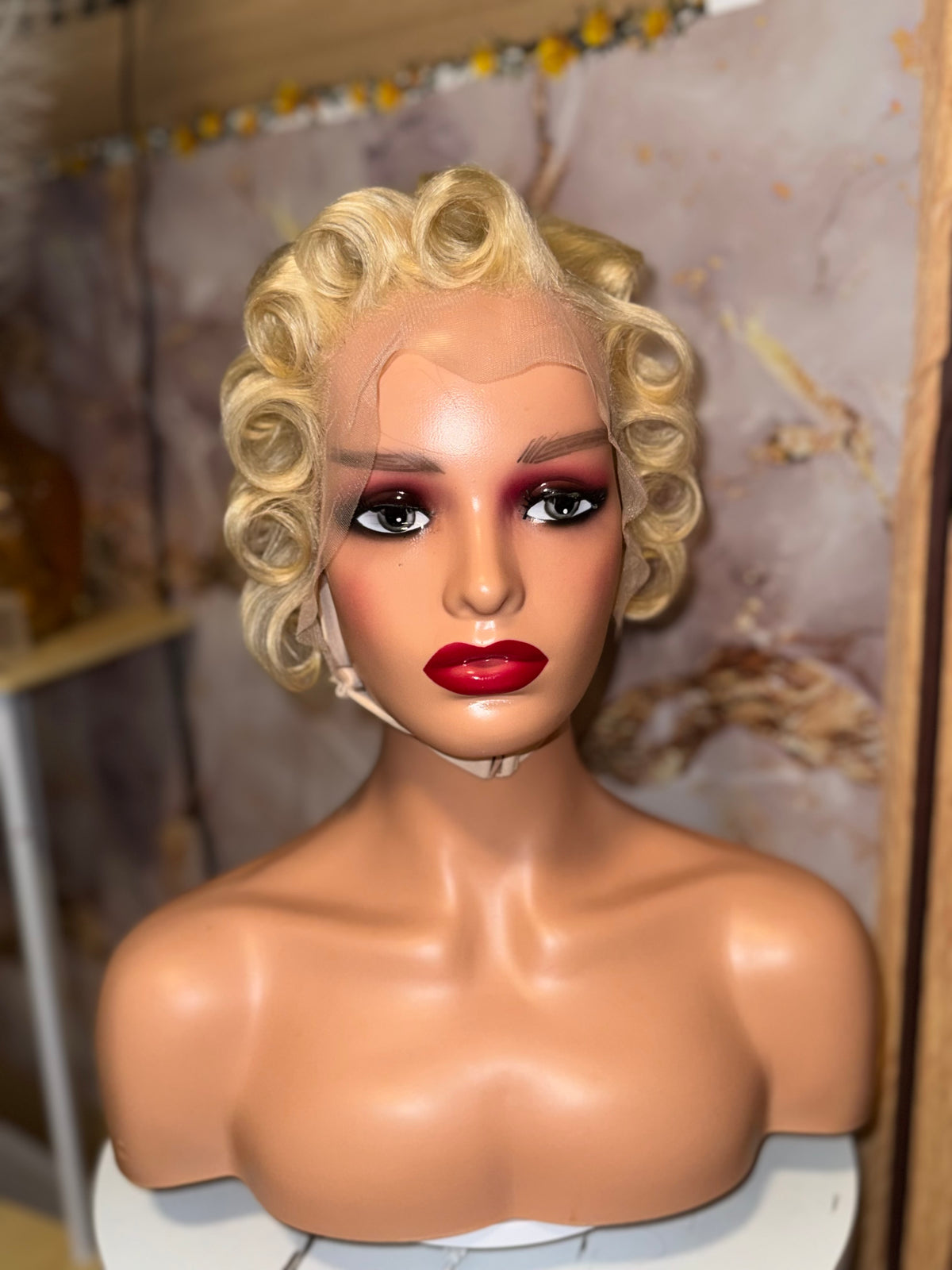 Perruque Finger wave |100%Naturelle