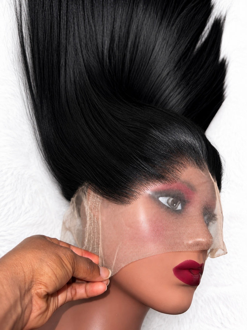 Perruque synthetique kinky
