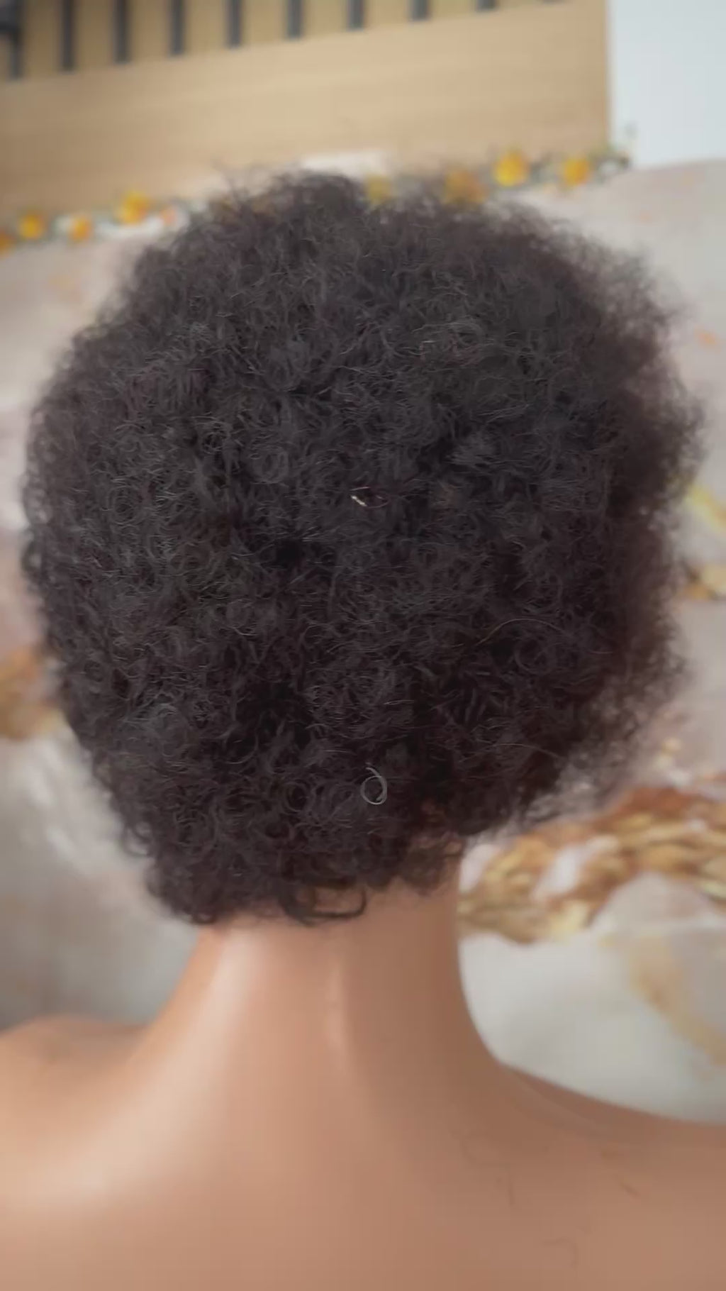 Perruque Afro kinky court