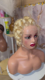 Perruque Finger wave |100%Naturelle